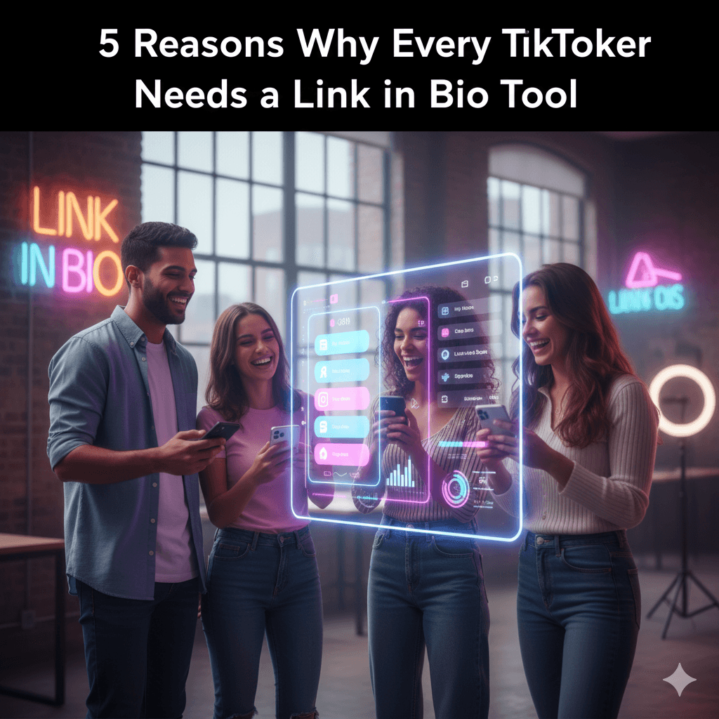 5 Reasons Why Every TikToker Needs a Link in Bio Tool
