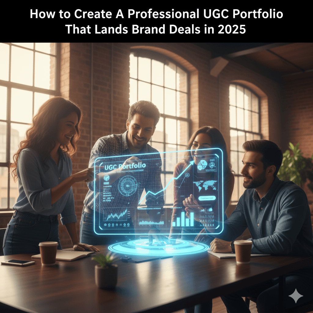 How to Create a Professional UGC Portfolio That Lands Brand Deals in 2025